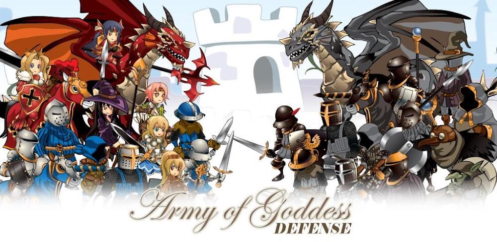 Army of Goddess Defense v2.0.3 MOD ẠPK (God Mode, Unlimited Crystals) Download