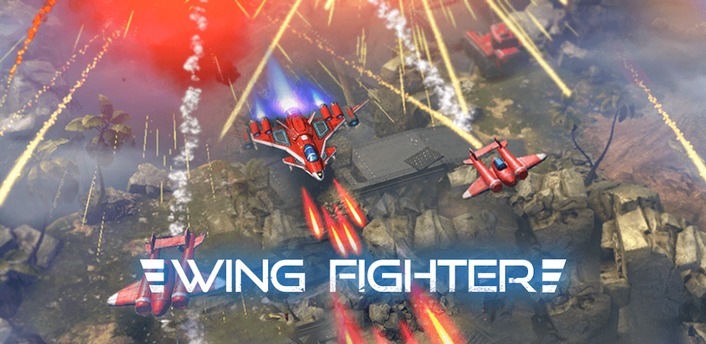 Wing Fighter v1.7.37 MOD APK + OBB (Free Rewards) Download
