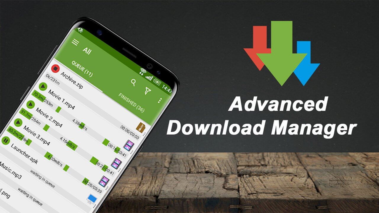 Advanced Download Manager v14.0.14 MOD APK (Pro Unlocked) Download
