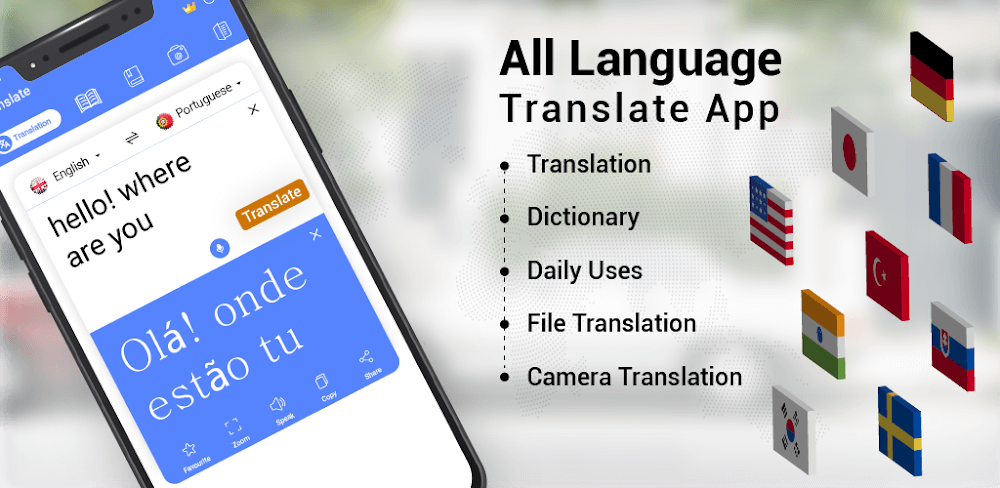All Language Translate App v1.37 MOD APK (Premium Unlocked) Download