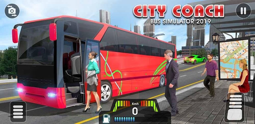 Bus Simulator – Bus Games 3D v1.3.57 MOD APK (Speed Map) Download