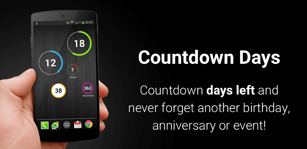 Countdown Widget v1.9.3 MOD APK (Premium Unlocked) Download