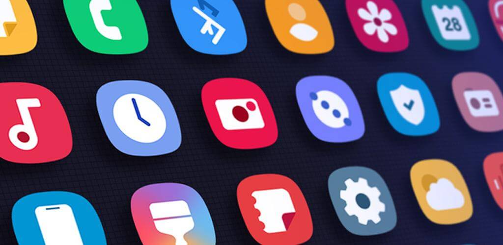 Download ONE UI Icon Pack v4.5 APK (Patched) for Android