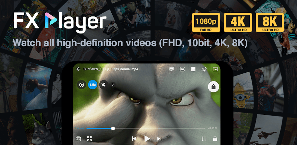 FX Player v3.5.1 MOD APK (Premium Unlocked) Download