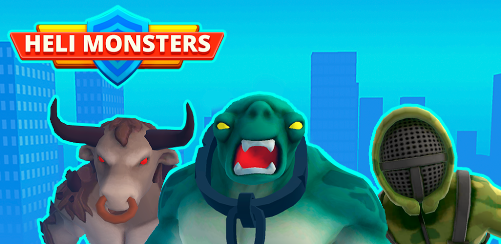 Heli Monsters – Giant Hunter v1.1.5 MOD APK (One Hit, No ADS) Download