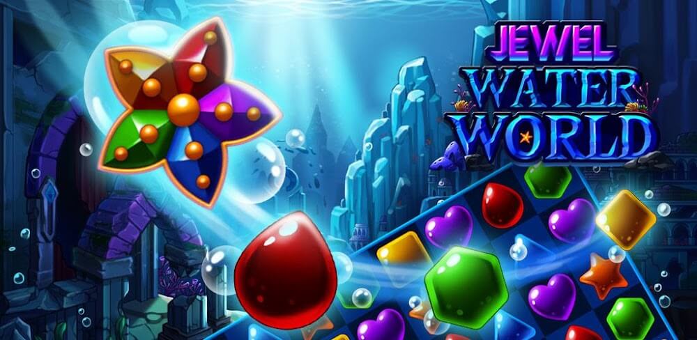 Jewel Water World v1.26.1 MOD APK (Auto Win) Download