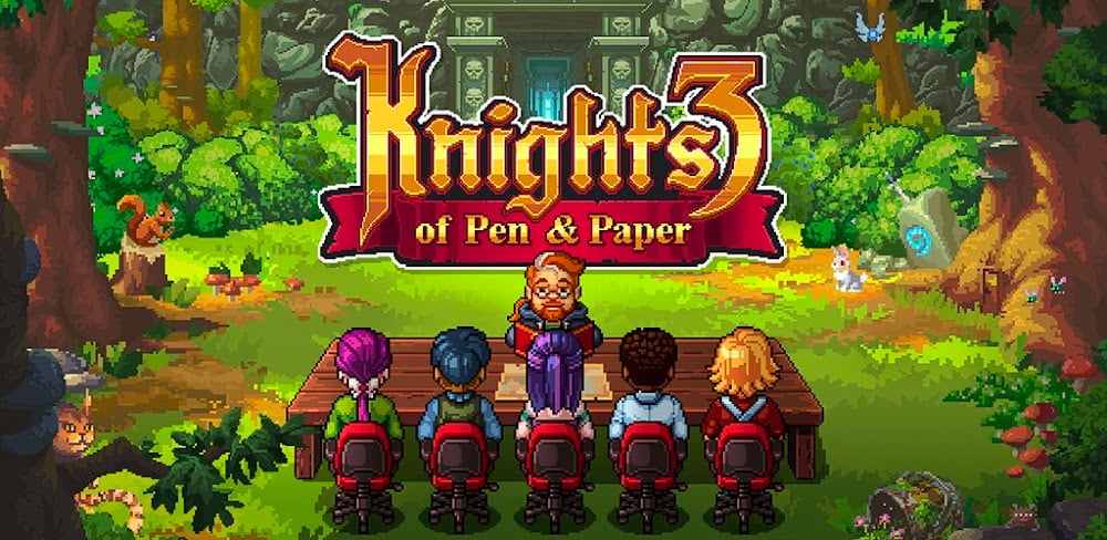 Knights of Pen and Paper 3 v0.10.14 MOD APK (Unlimited Mana) Download