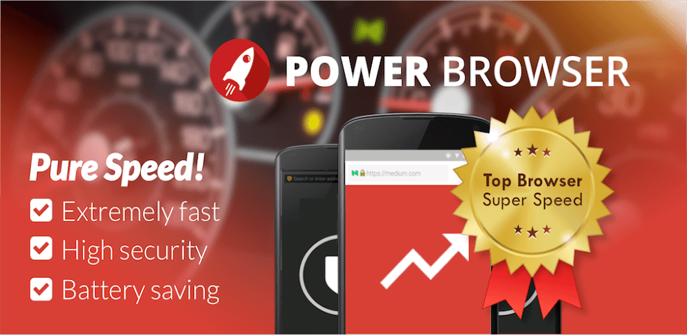 Power Browser v96.0.2016123510 MOD APK (Premium Unlocked) Download