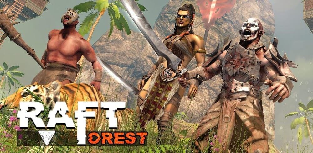 Raft Survival Forest 2 v1.1.9 MOD APK (Unlimited Health/Stamina) Download