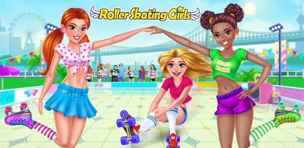 Roller Skating Girls v1.2.2 MOD APK + OBB (Unlocked All Items) Download