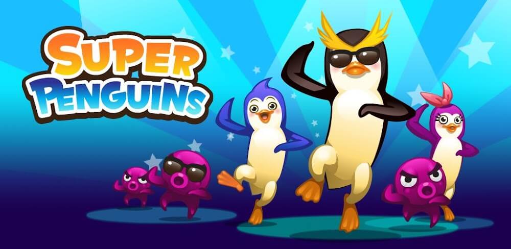 Super Penguins v2.5.1 MOD APK (Unlimited Lives, Boosters) Download