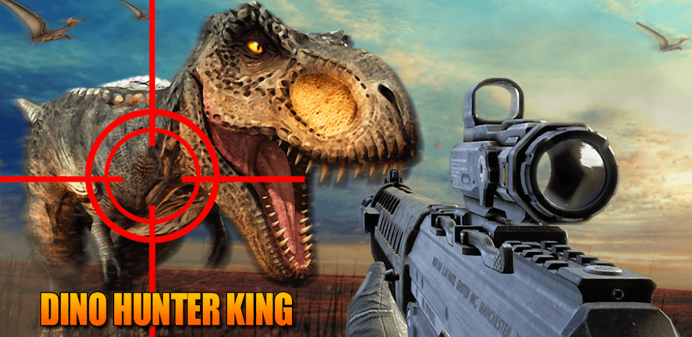 Dino Hunter King v1.0.29 MOD APK (God Mod, All Weapons Unlocked) Download