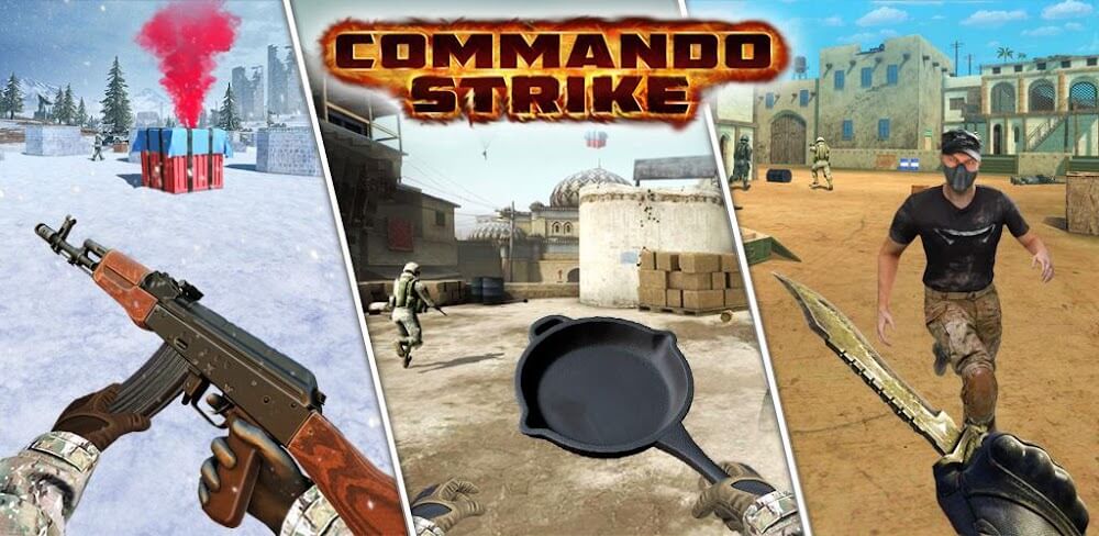 FPS Commando Shooting Games v8.2 MOD APK (Free Shopping, Speed) Download
