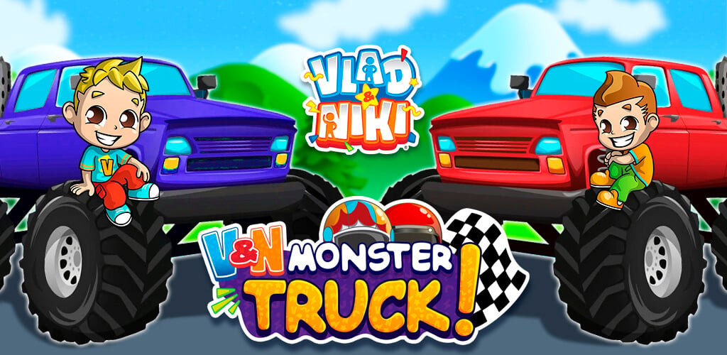 Monster Truck Vlad Niki v1.6.3 MOD APK (Unlimited Gold, Gears) Download