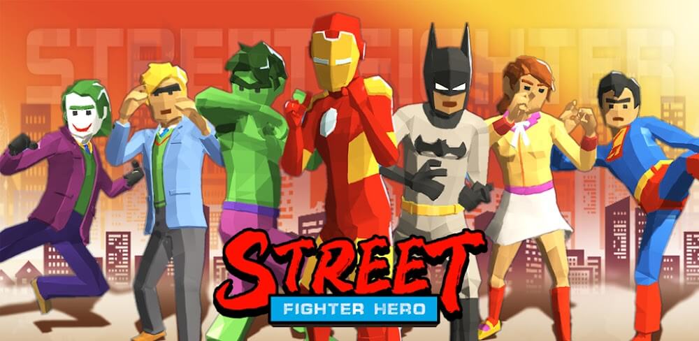 Street Fighter Hero – City Gangs v1.2.0 MOD APK (Unlimited Diamonds, Free Heroes) Download