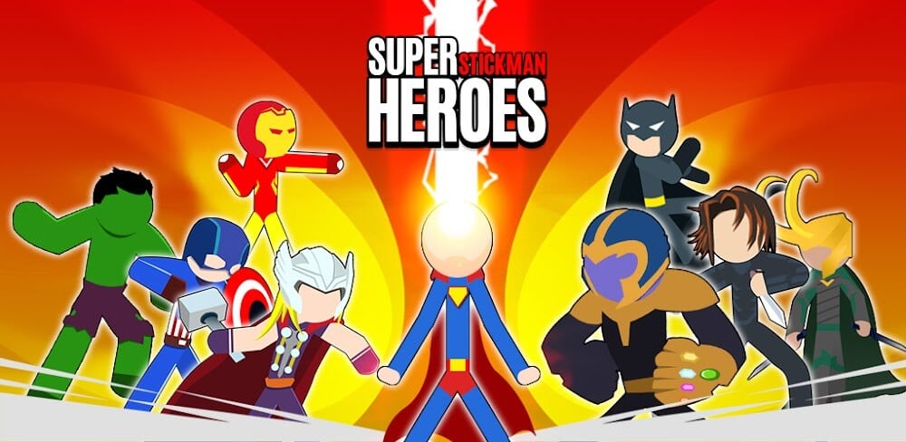 Super Stickman Heroes Fight v3.7 MOD APK (Free Purchase) Download
