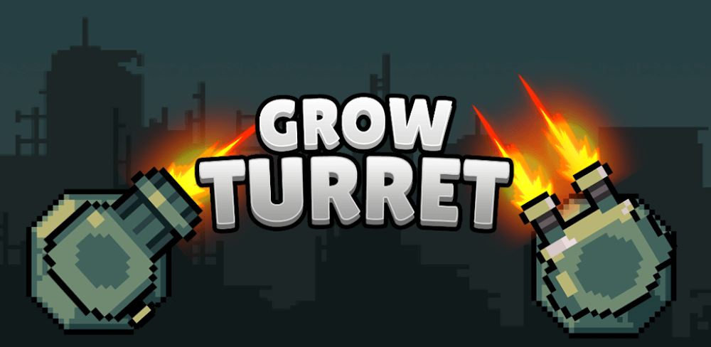 Grow Turret v7.8.8 MOD APK (Unlimited Money, One Hit) Download