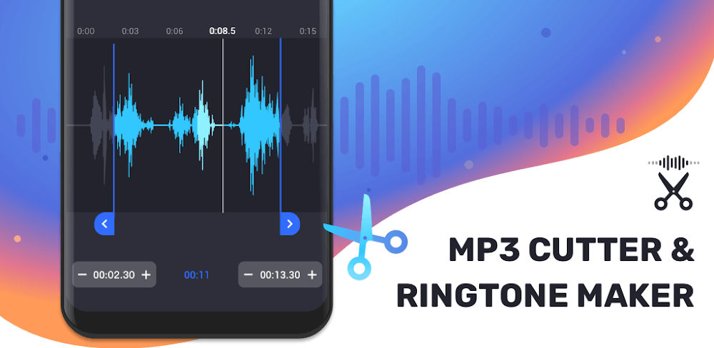 MP3 Cutter and Ringtone Maker v2.2.0.2 APK + MOD (Pro Unlocked) Download
