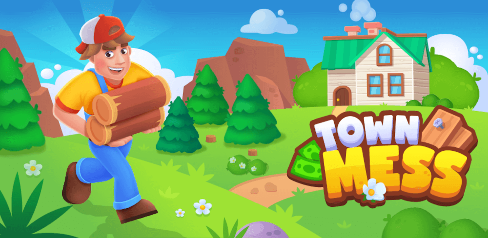 Town Mess – Building Adventure v1.7.2 MOD APK (Free Rewards, Unlimited Money) Download