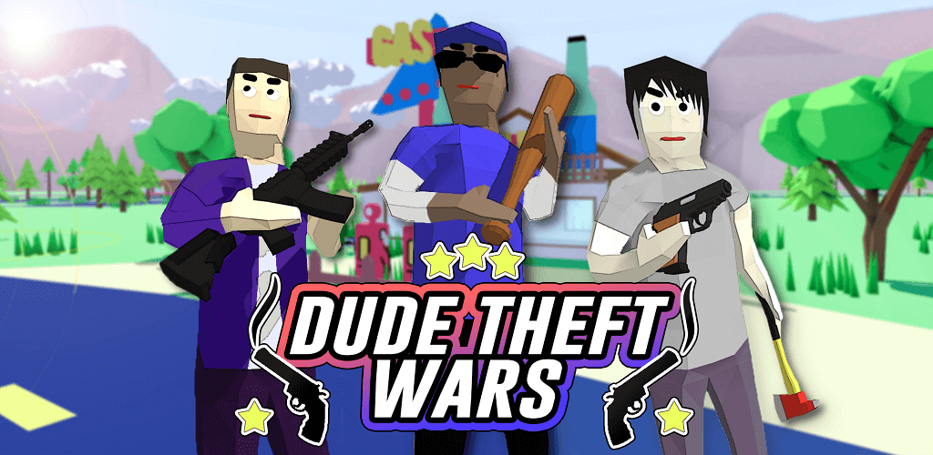 Dude Theft Wars v0.9.0.8c MOD APK (Unlimited Money, Mega Menu) Download