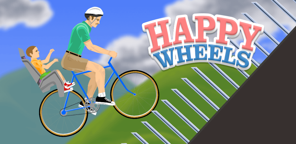 Happy Wheels v1.1.1 MOD APK (Unlock All Levels) Download