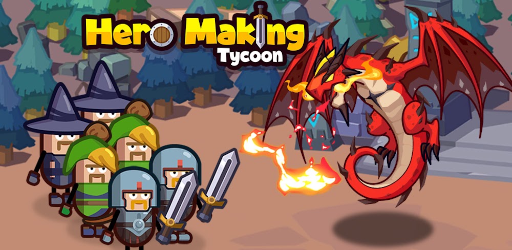 Hero Making Tycoon v2.0.6 MOD APK (Attack Multiplier) Download