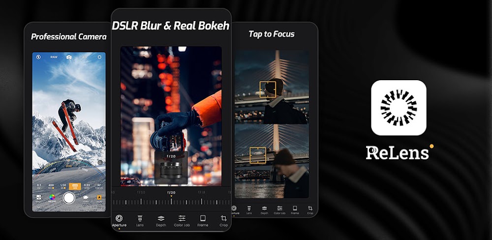Focus &DSLR Blur–ReLens Camera v3.1.4 MOD APK (VIP Unlocked) Download
